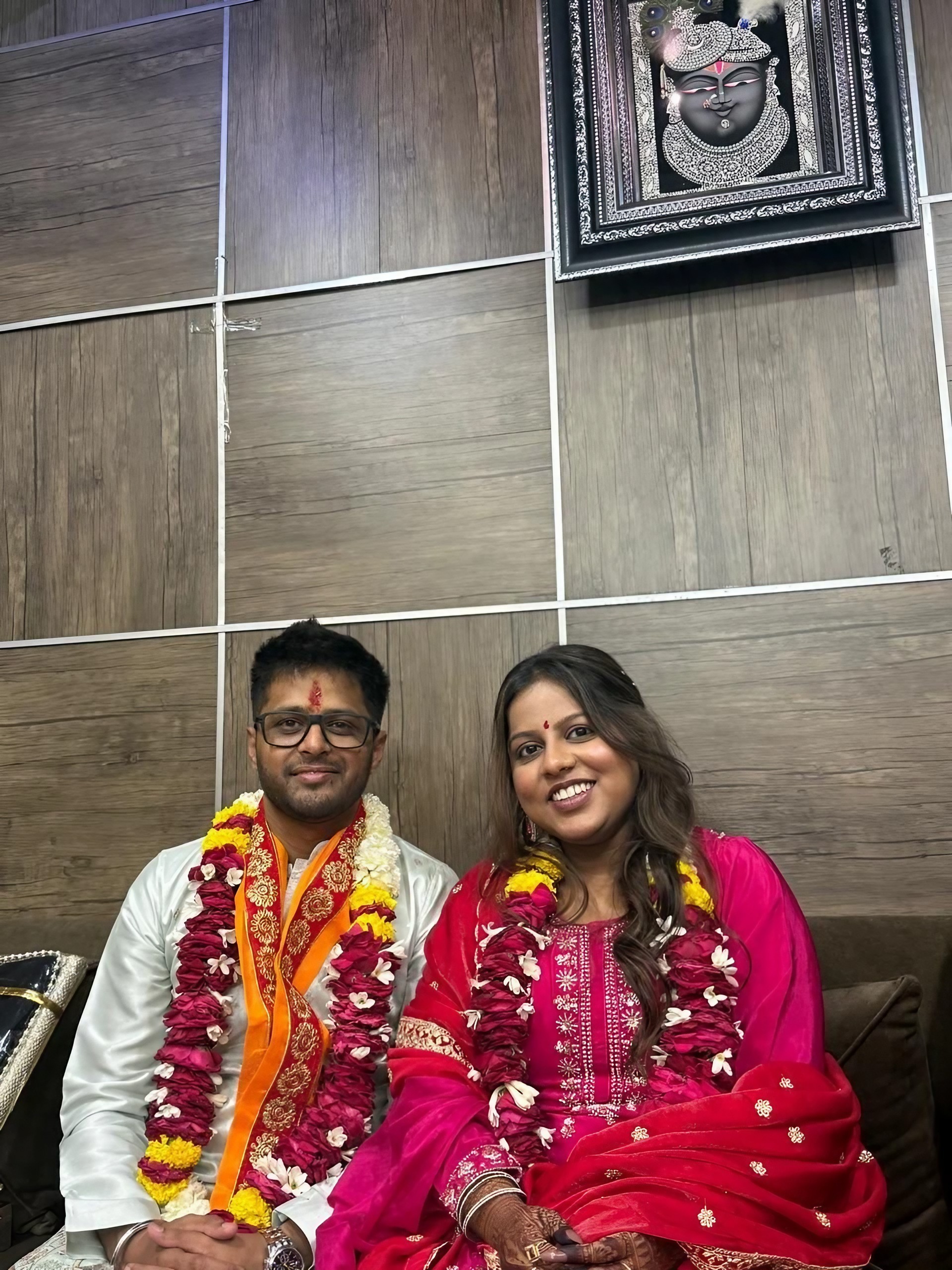 Avneel and Rachit engagement